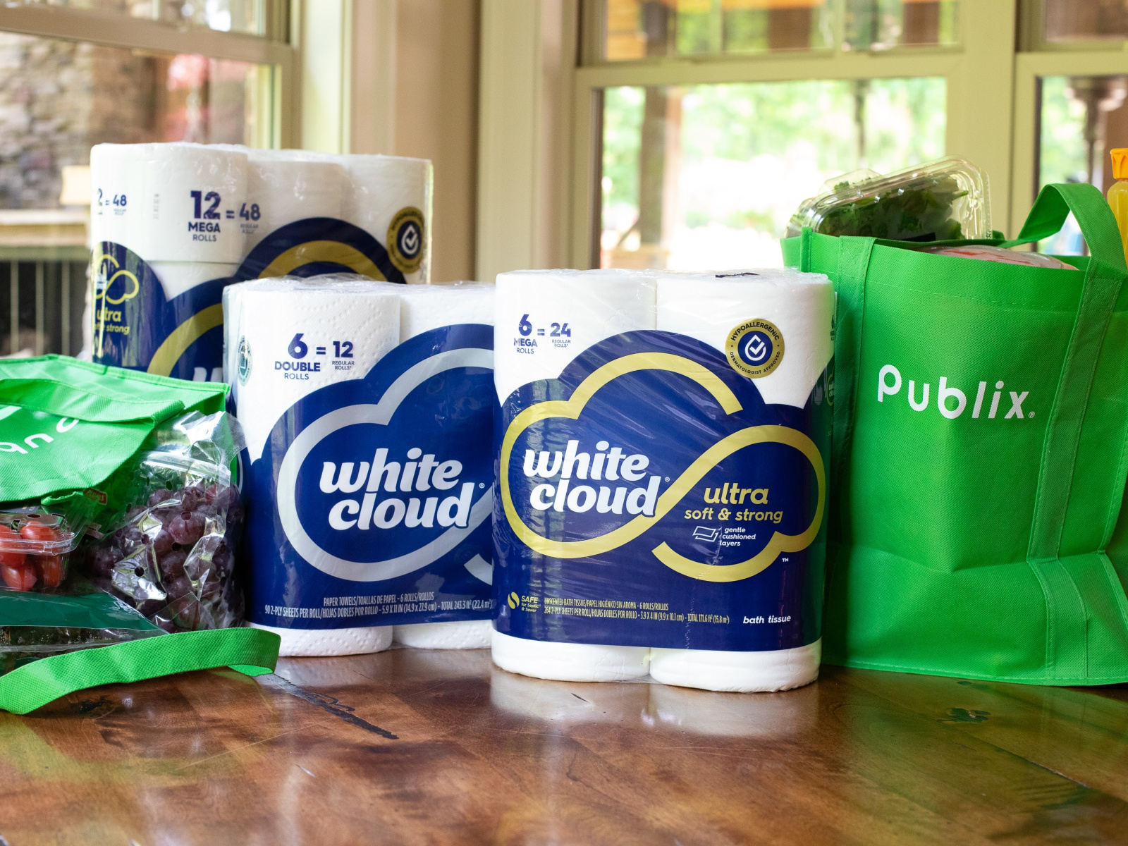 New & Now Available At Publix White Cloud® Toilet Paper & Paper Towels Try Them And Save