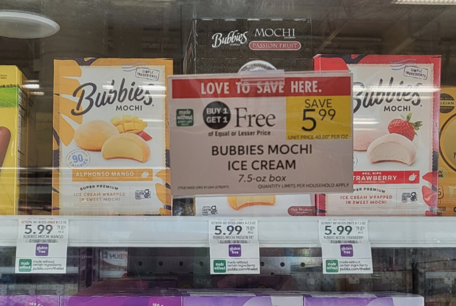 Enjoy Bubbies Mochi Ice Cream This Summer Get The Boxes BOGO This Week At Publix iHeartPublix