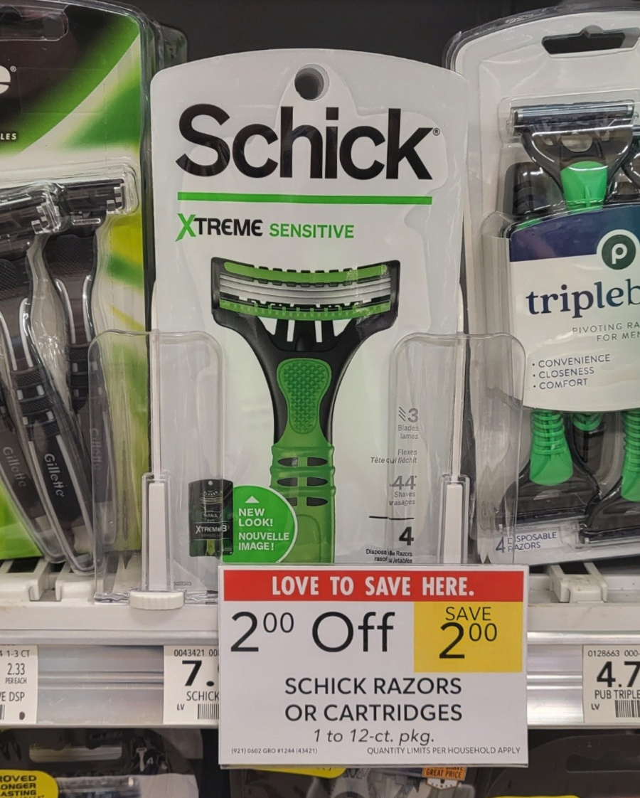Schick Disposable Razors Just 1.99 At Publix iHeartPublix